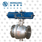 氣動(dòng)固定球閥